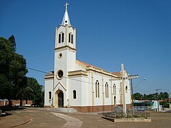 The Church of Santa Luzia in Anhumas