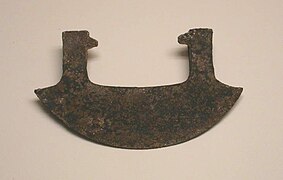 Cuchilla de hierro de la dinastía Qin (siglo III a. C.).