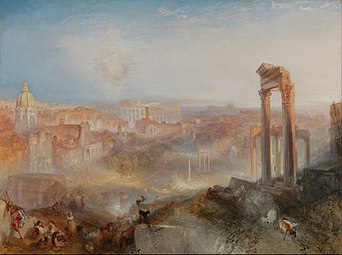 约瑟夫·玛罗德·威廉·特纳, Modern Rome - Campo Vaccino, 1839