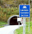 Entrée nord du tunnel.