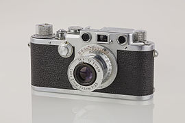Leica IIIf viewfinder camera, 1951