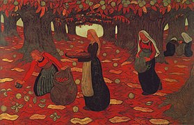 Automne, les Ramasseurs de noisettes (1894), Norton Simon Museum, Pasadena