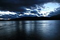 Lac Te Anau de nuit.