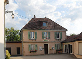 The town hall in Largitzen