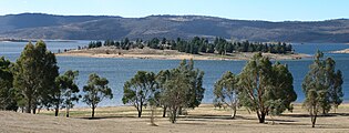 Blick auf den Lake Jindabyne