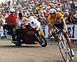 Miguel Indurain au prologue du Tour de France 1993.