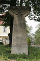 Monument to the destruction of the synagogue on Kristallnacht