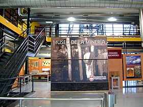 Vestíbulo de entrada del Museo de la Minería