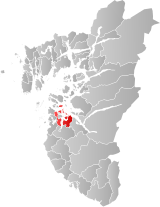 Hetland within Rogaland