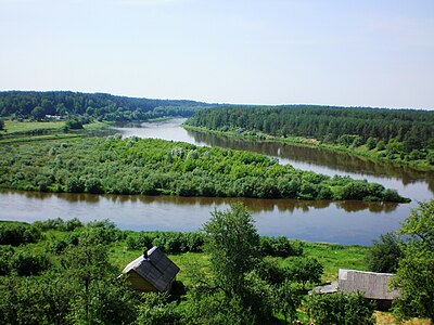 Ушће реке Меркис у Њемен