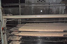 Particle board manufacturing process