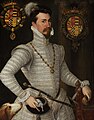 Portrait of Robert Dudley, 1st Earl of Leicester, by an unknown artist, c. 1564, Waddesdon Manor, Waddesdon