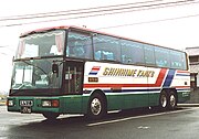 エアロクィーンKと同等の車体を架装した例 P-MU525TA改 新姫観光バス