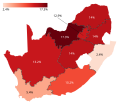 Résultats des EFF par province