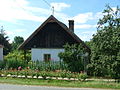 Altes Bauernhaus im Ortsteil Szentkút