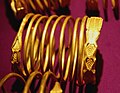 Gold bracelet from Sarmizegetusa Regia – 1st century BC (NMIR Museum Bucharest)