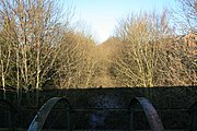 The disused railway line (pictured in 2008)