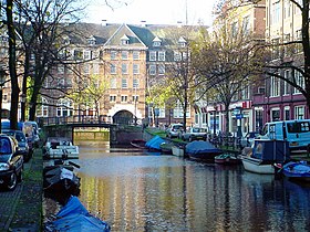 Vue du Looiersgracht au sud du Jordaan.