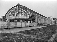 La Plata railway station under construction (1902)