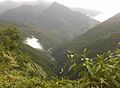 „El Choro“, Ausblick vom Inka-Pfad über die Yungas