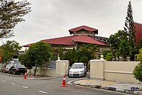 The seat of the bishop of the Roman Catholic Diocese of Penang was moved to the Holy Spirit Cathedral in 2003.