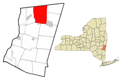 Location of Chatham, New York