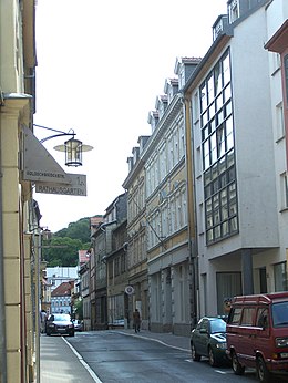 Goldschmiedenstraße 12 mit den Räumen des Theaters