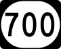 Kentucky Route 700 marker
