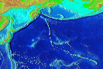 L'altura di Shatsky e le altre formazioni geologiche circostanti.