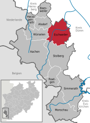 Eschweiler – Mappa