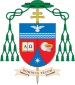 Escudo como Arzobispo Castrense de España.