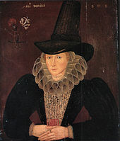 Esther Inglis, Portrait, 1595