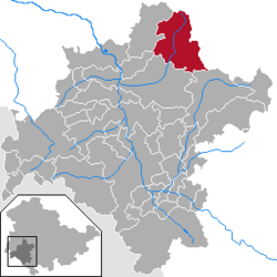 Floh-Seligenthal – Mappa