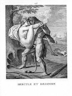Hercules and Deianira (18th century copy of a lost original), from I Modi