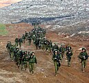 2006 Lebanon War – photo of Israeli soldiers of the Nahal Brigade leaving Lebanon.