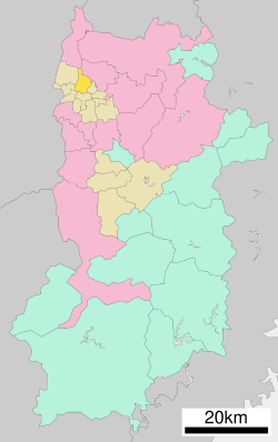 Location of Ikaruga in Nara Prefecture
