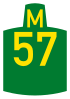 Metropolitan route M57 shield