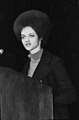 Image 9Kathleen Cleaver delivering a speech, 1971 (from African-American women in the civil rights movement)