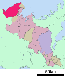京丹後市位置図