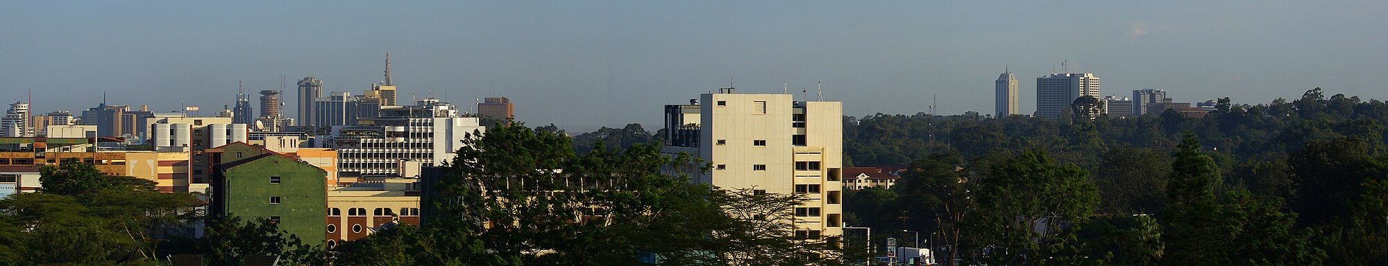 Nairobi Panorama seen from Westlands