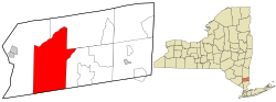 Location of Putnam Valley in New York