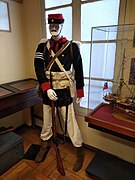 Replica of a Chilean uniform.