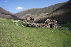 Lusagyugh Red Monastery, Lusagyugh, 5th century