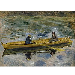 Claude Monet Et Mme Henriot English: Claude Monet and Madame Henriot (1880)