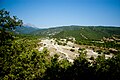 The river Spercheios at Kastrorachi, Makrakomi, Central Greece.