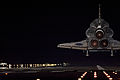 Space Shuttle Endeavour touches down at the Shuttle Landing Facility at Kennedy Space Center, 21 February 2010.