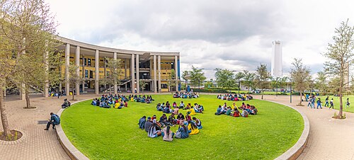 Panoramic view of Science Stadium, University of the Witwatersrand, Johannesburg