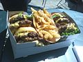 Burgers and fries from the Shake Shack