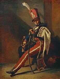 Le Trompette des Hussards d'Orléans Théodore Géricault, 1813-1814 Palais du Belvédère (Vienne)[2]