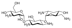 Strukturformel von Tobramycin